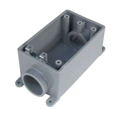 exterior electrical conduit box|electrical box connectors and parts.